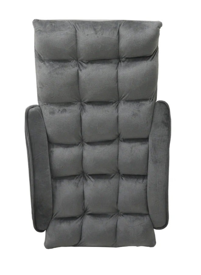 سمارت هوم كرسي أرضي قابل للطي فخم مبطن ومريح وناعم الملمس مع مسند زراع ، مقعد رحلات ،كرسي رياضي، كرسي خارجي وكرسي حديقة - Image 3