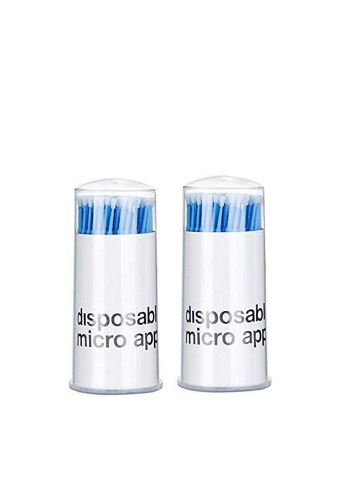 ORiTi - ORiTi 200pcs Disposable Micro Brushes Applicators for Eyelashes Extensions Lint-free 2mm - Image 1