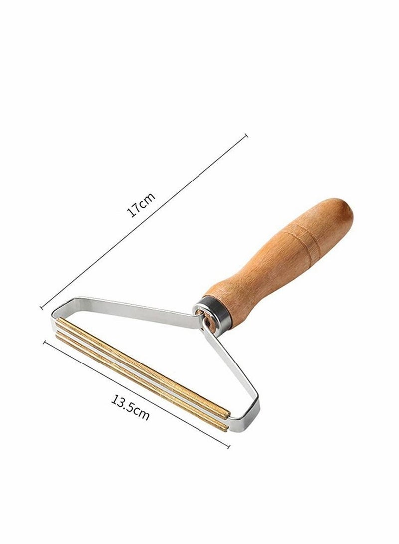 Y&D 2pcs Portable Lint Remover, Clothes Fuzz Shaver Roller Cat and Dog Hair Removal for Removing Fabrics Clothing Furniture Balls Pilling (Red & Black) - Image 5