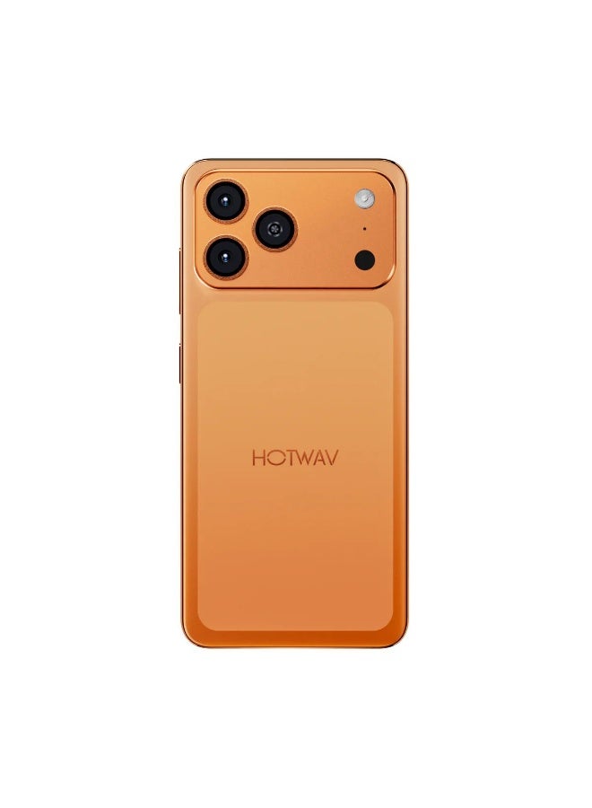 HOTWAV A17 pro max 6.75" HD+ display 5160mAh battery  (3+9)GB RAM 128GB ROM Sunset Orange - Image 1