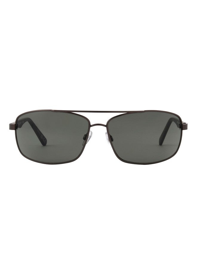 DOCKERS Men'S Alpha Navigator Sunglasses Gunmetal 65 Mm  - Image 2