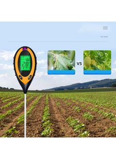 Thoraya LCD Soil Tester Automatic Shutdown Sensitive Probe Soil Moisture PH Temperature Humidity Meter Light Meter  - Image 2