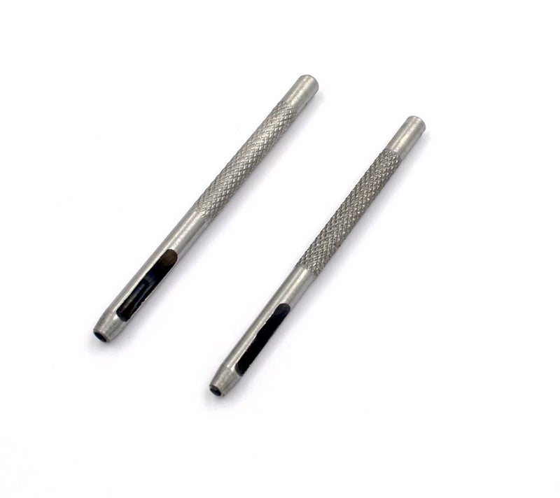 SKYZONAL DIY Leather Craft 11pcs Craft Tool Die Punch Snap kit Rivet Setter with Base for Punch Hole and Install Rivet Button - Image 3