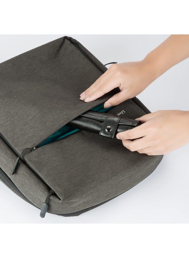 ROSELLE 2 in 1 Leather Dice Mat Dice Tray for DND Dice, Scroll Dice Tray and Rolling Mat with Zipper Holder, Compatible with DND D&D Dungeons & Dragons Game(Black，Only Mat) - Image 5