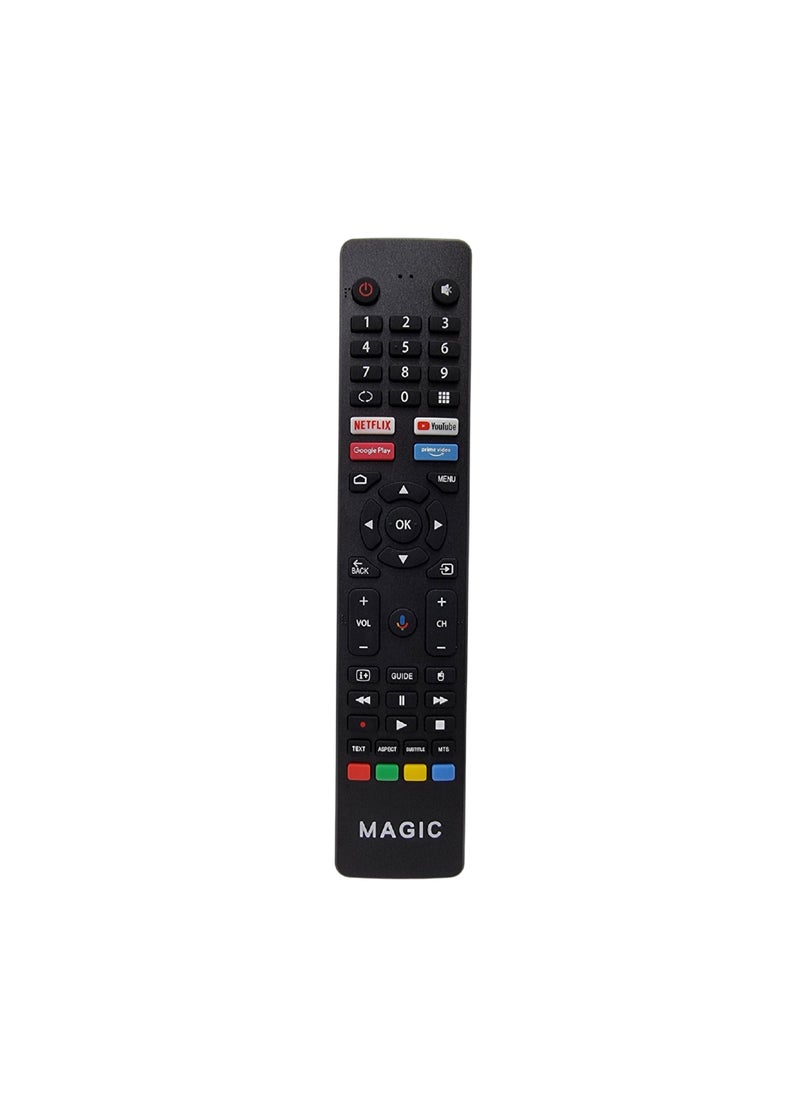 Magic - 50 Inch Smart TV, Full HD, Built-in DVB-T2/S2 Receiver, Android 13, WiFi, Shahid, Miracast, Multilanguage OSD, Free Wall Mount, 1 Year Warranty Magic World - Image 1