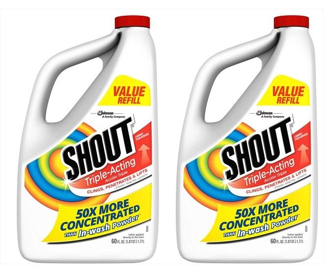Shout Stain Remover Liquid Refill - 60 oz - 2 pk - Image 1