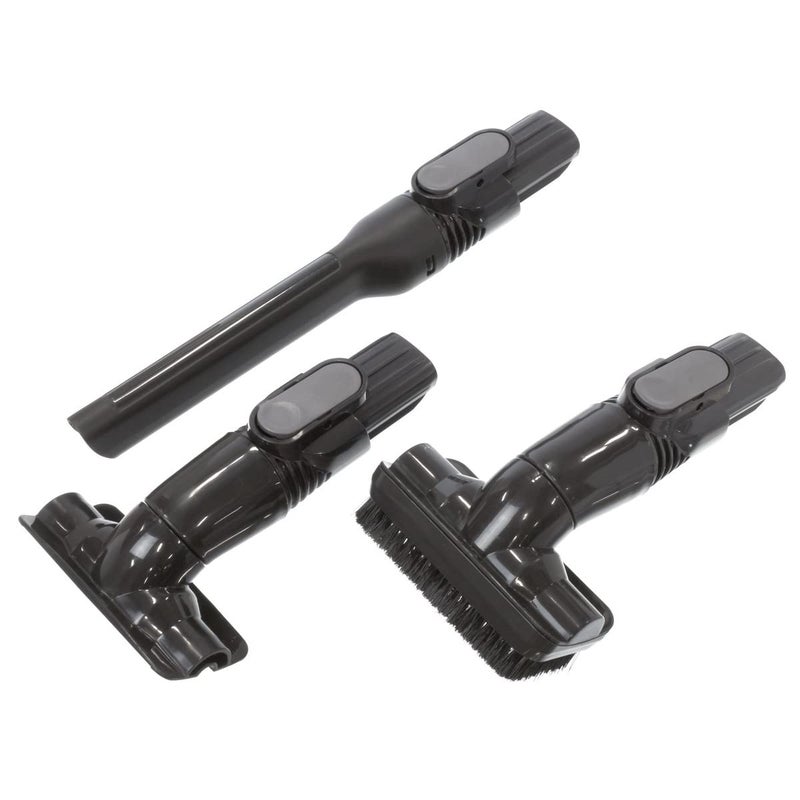 Paxanpax PFC1429 Shark 3Piece Dusting Brush Upholstery Crevice Tool Accessory Kit Fits IZ201 IZ202 IZ251 IZ252 Plastic
