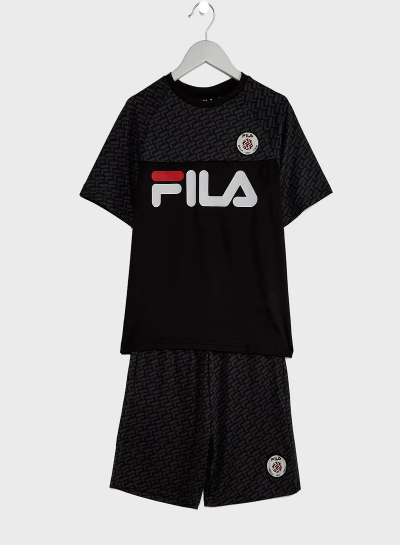 FILA Youth Yanki AOP Set