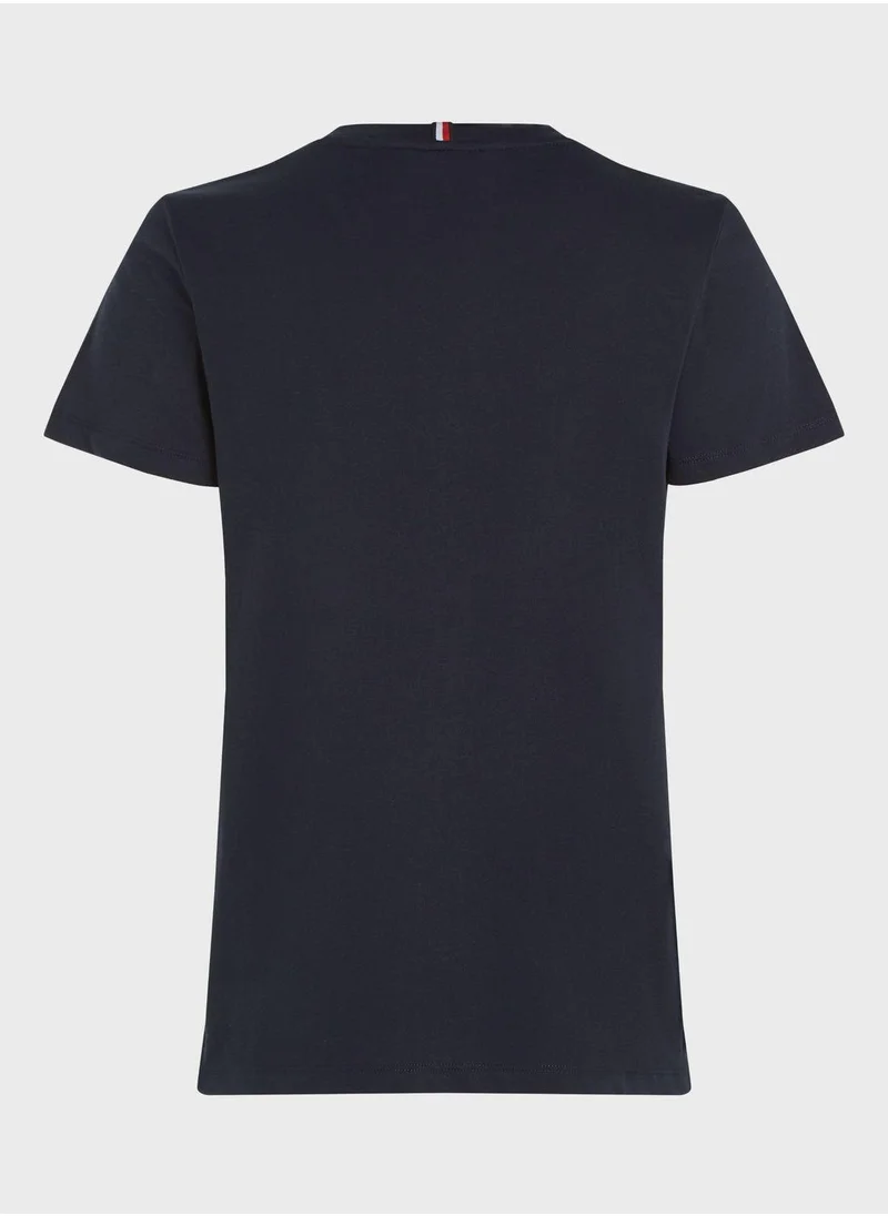 TOMMY HILFIGER Crew Neck Graphic T-Shirt