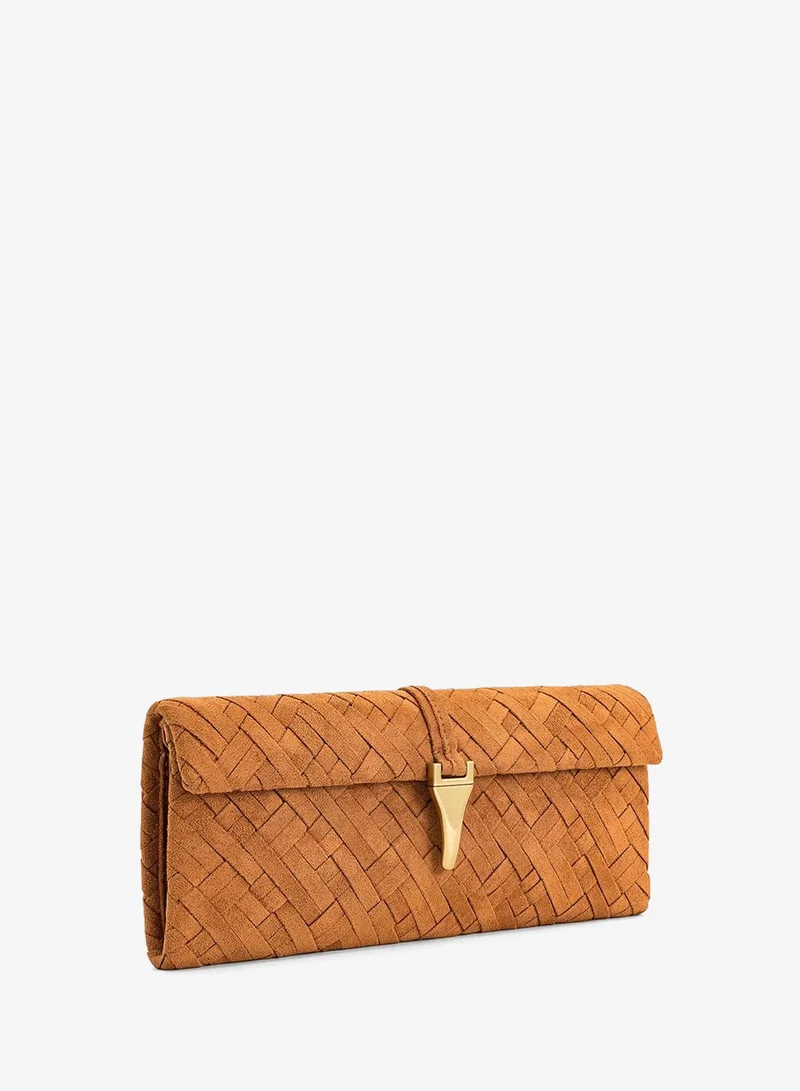 JW PEI  Zaria Woven Clutch for Women | Best Price UAE