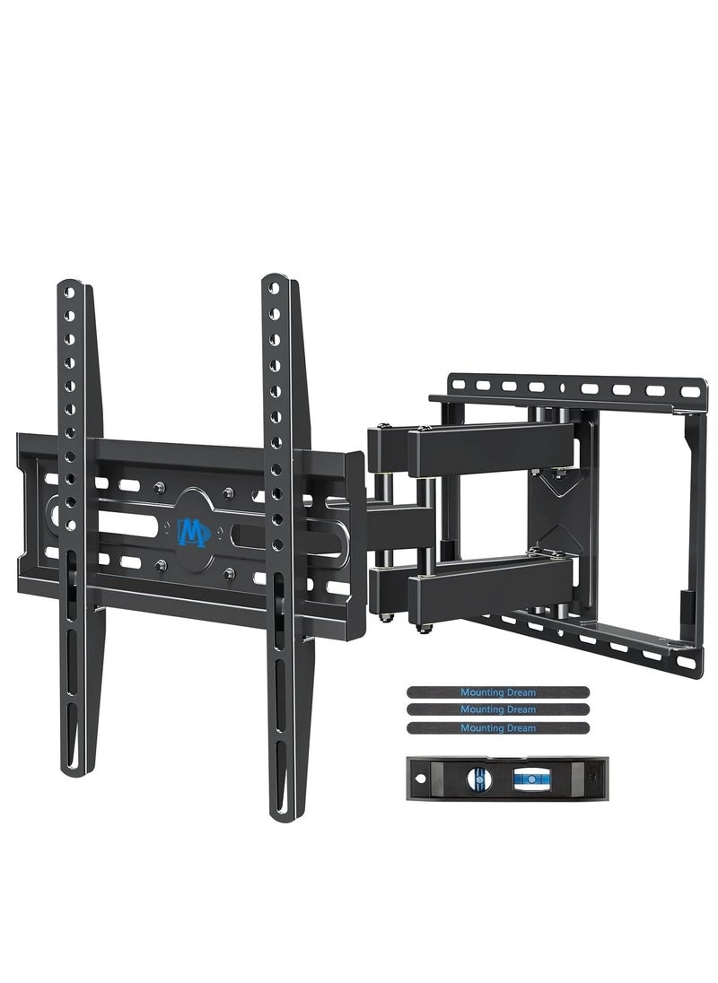 Mounting Dream - Mounting Dream TV Wall Mount for 32-65 Inch TV, TV Mount with Swivel and Tilt, Full Motion TV Bracket with Articulating Dual Arms, Fits 16inch Studs, Max VESA 400X400 mm, 99lbs, MD2380 - Image 1