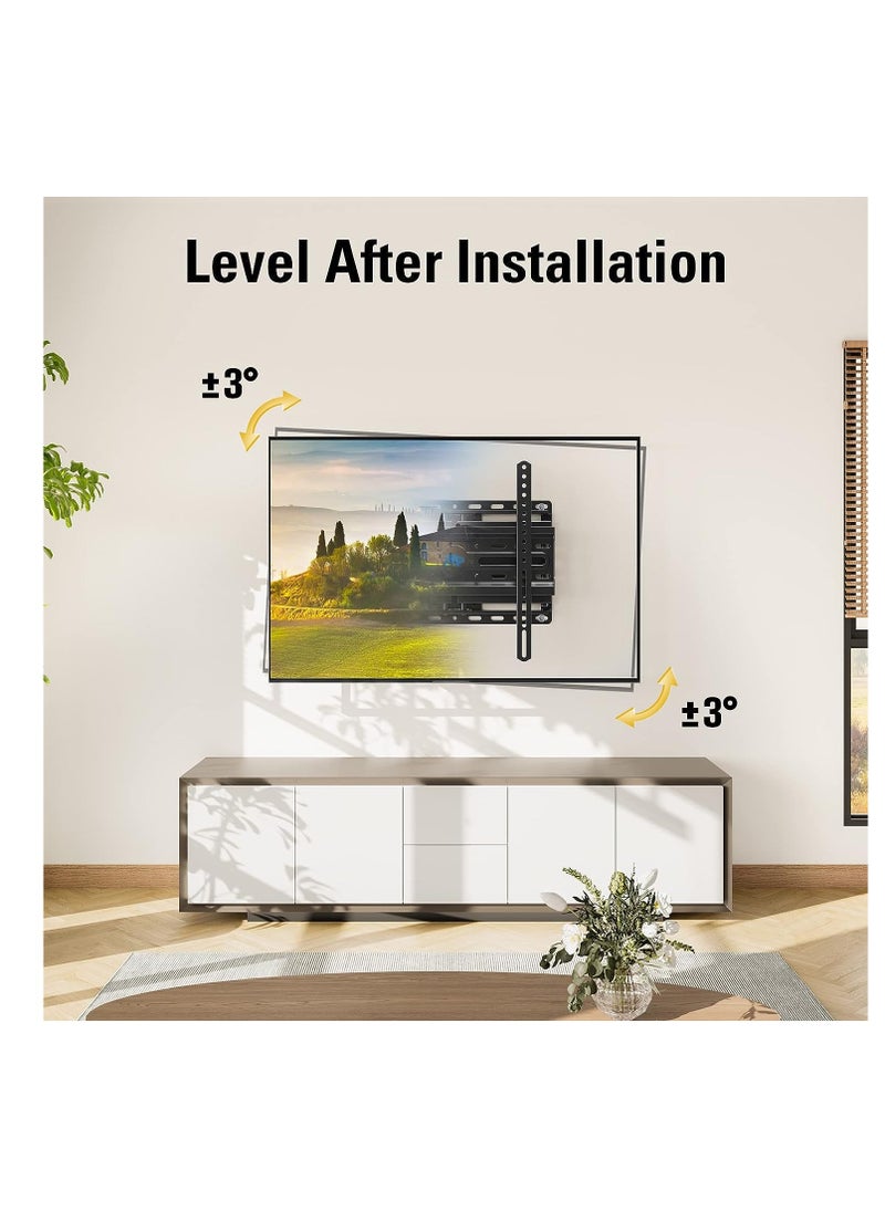 Mounting Dream - Mounting Dream TV Wall Mount for 32-65 Inch TV, TV Mount with Swivel and Tilt, Full Motion TV Bracket with Articulating Dual Arms, Fits 16inch Studs, Max VESA 400X400 mm, 99lbs, MD2380 - Image 1