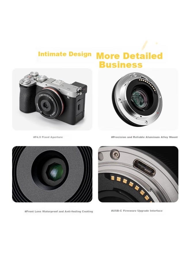 Viltrox Af 28mm F4.5 Xf Fuji Mount Lens Auto Focus Lightweight Pancake Lens For Xs20 Xm5 Xt30ii Xt5 Xh2 Xe4 Mirrorless Cameras - Image 5