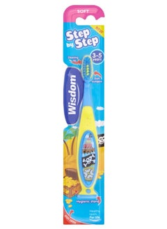 WISDOM Kids Step by Step Toothbrush 3-5 Years 