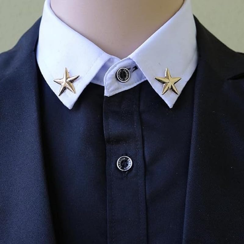 Mahi Shining Star Lapel Pin Badge for Men (PABP1101164PR) - Image 2
