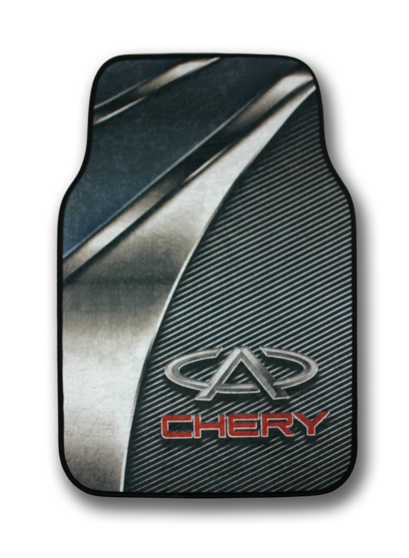 Universal Car Floor Mats Set 5 Pieces Compatible With Chery Vehicles Anti Slip Design Durable Easy To Clean Protects Interior From Dirt Dust Mud Water And Daily Spills Front Rear And Center Mats For Daily Use - Image 4