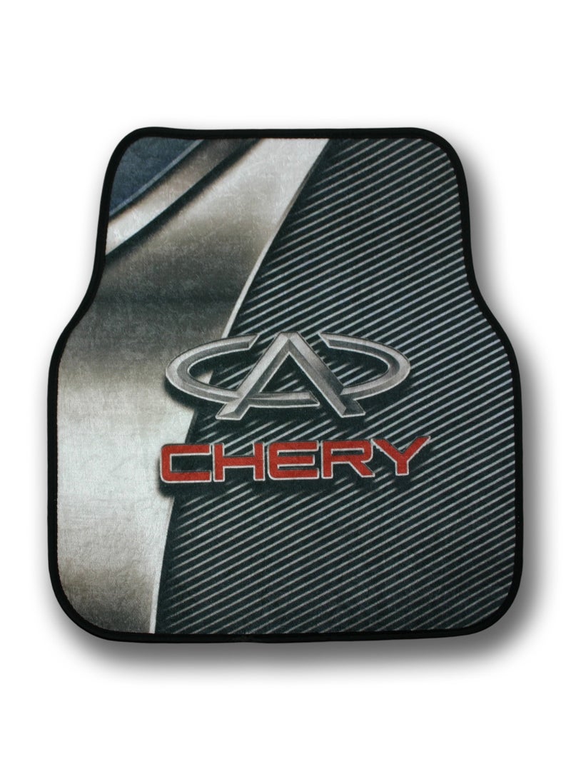 Universal Car Floor Mats Set 5 Pieces Compatible With Chery Vehicles Anti Slip Design Durable Easy To Clean Protects Interior From Dirt Dust Mud Water And Daily Spills Front Rear And Center Mats For Daily Use - Image 5
