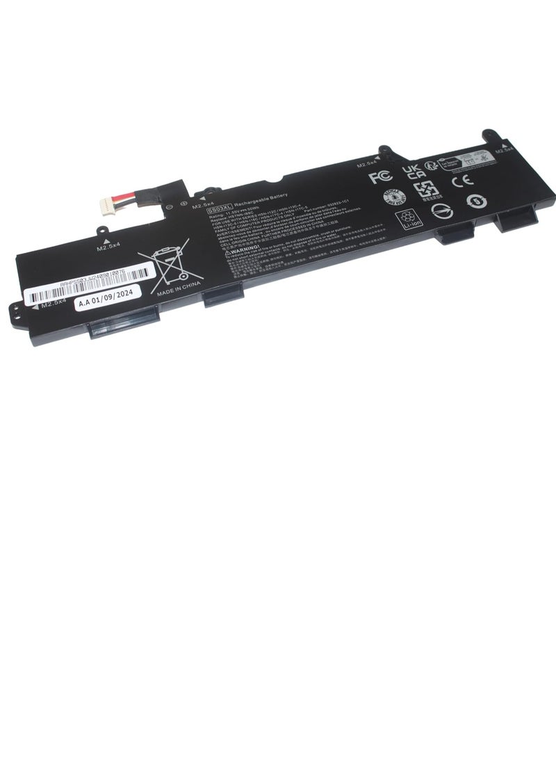 (SS03XL) Replacement Battery For HP EliteBook 730, 735, 740, 745, 830, 840, 846 G5/G6, HP MT44 MT45, 11.55V 50Wh Battery - Image 1