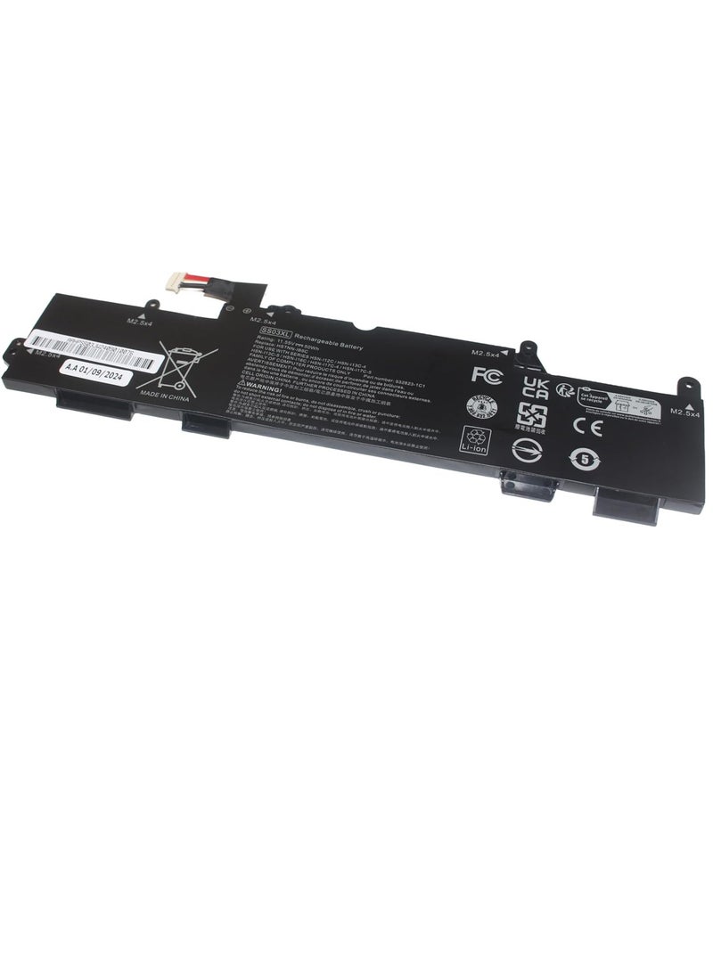 (SS03XL) Replacement Battery For HP EliteBook 730, 735, 740, 745, 830, 840, 846 G5/G6, HP MT44 MT45, 11.55V 50Wh Battery - Image 2