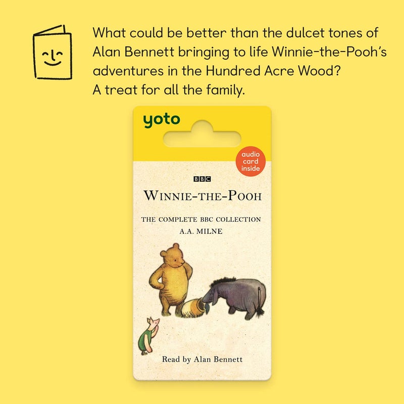 Yoto BBC Winnie The Pooh - English Audio Card for Kids to use with the Yoto Player and Mini All-in-1 Audio Player for Ages 5+ - Image 2
