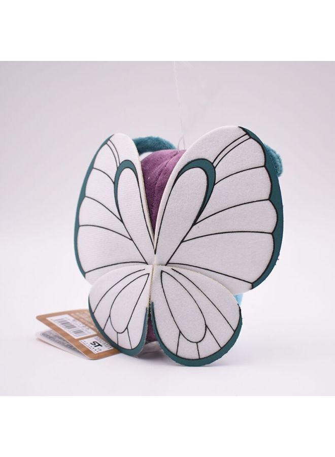 12cm Trumpet Fit Series Batta Butterfly Plush Doll Green Caterpillar Evolution Butterfly Doll Toy-Color:f Badadie - Image 3