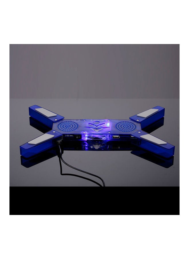 NIBEMINENT DR-2008 Laptop Cooling Pad Blue  - Image 2
