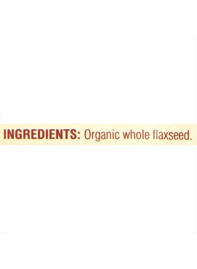 Spectrum Organic Whole Flaxseed, 15 Oz Bag - Image 2