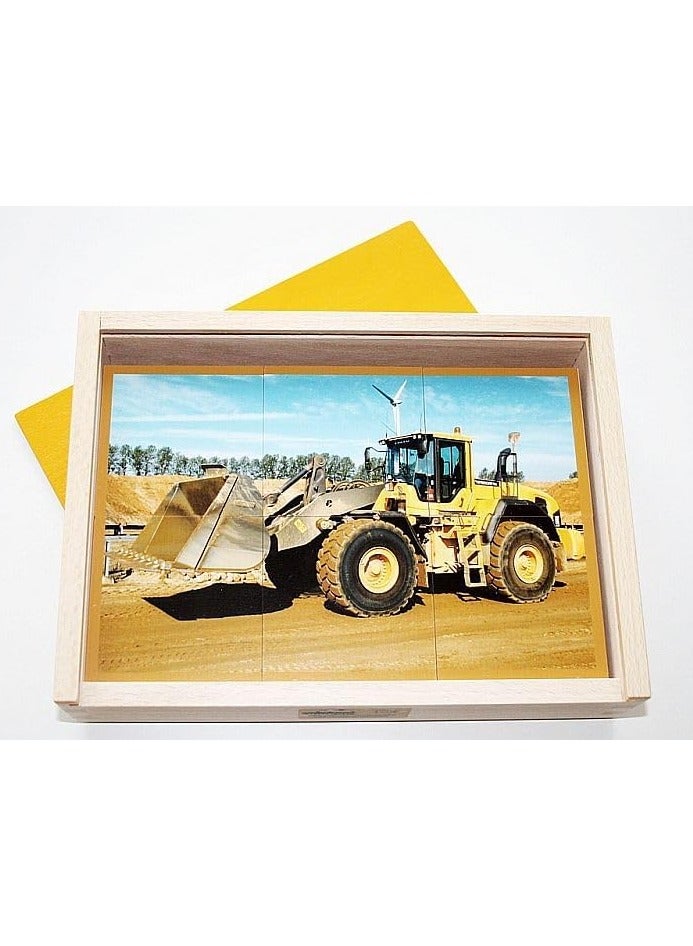 Educo مجموعة ألغاز مركبات أعمال الطرق من 6 ألغاز - Image 2