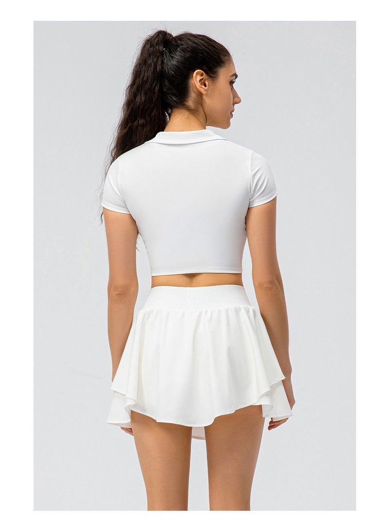 Loquat Ladies Running Sport Two Skirt Suit  - Image 2