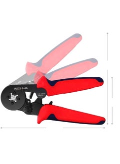Generic AANIJ POWER HSC8 64A 00810mm AWG287 Wire Stripper Self Adjusting Crimping Plier Ratcheting Ferrule Crimper Tool Chakra Crimping Tool  - Image 4