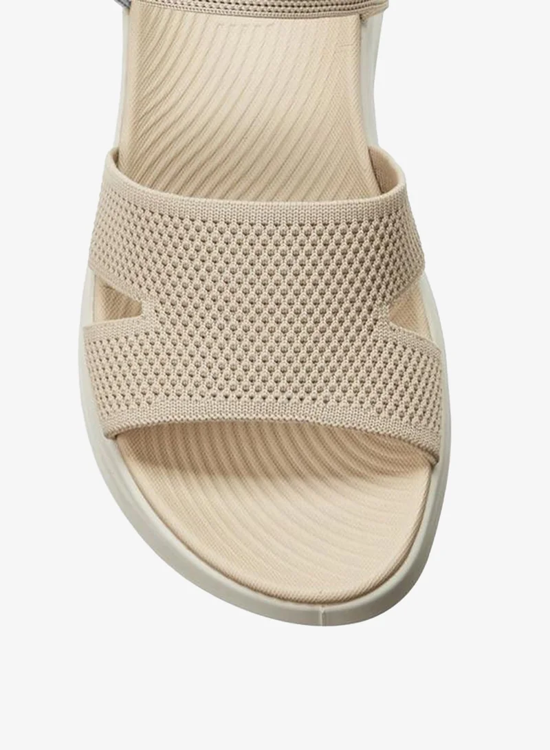 Le Confort BEIGE Women Flatform Heel Strap Sandals for Women | Best Price UAE