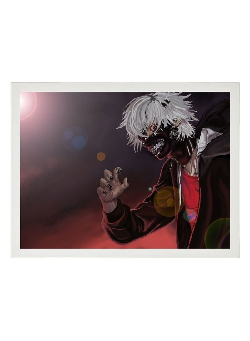 RKN Digital Wall Art Poster Frame Tokyo Ghoul Ken Kaneki 30X40 cm - Image 2
