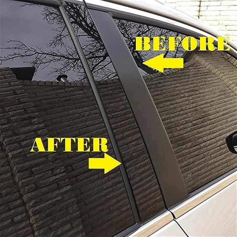 Wivplex Window Door Pillar Posts Trim Cover for Nissan Sentra 2013-2019 - Image 2