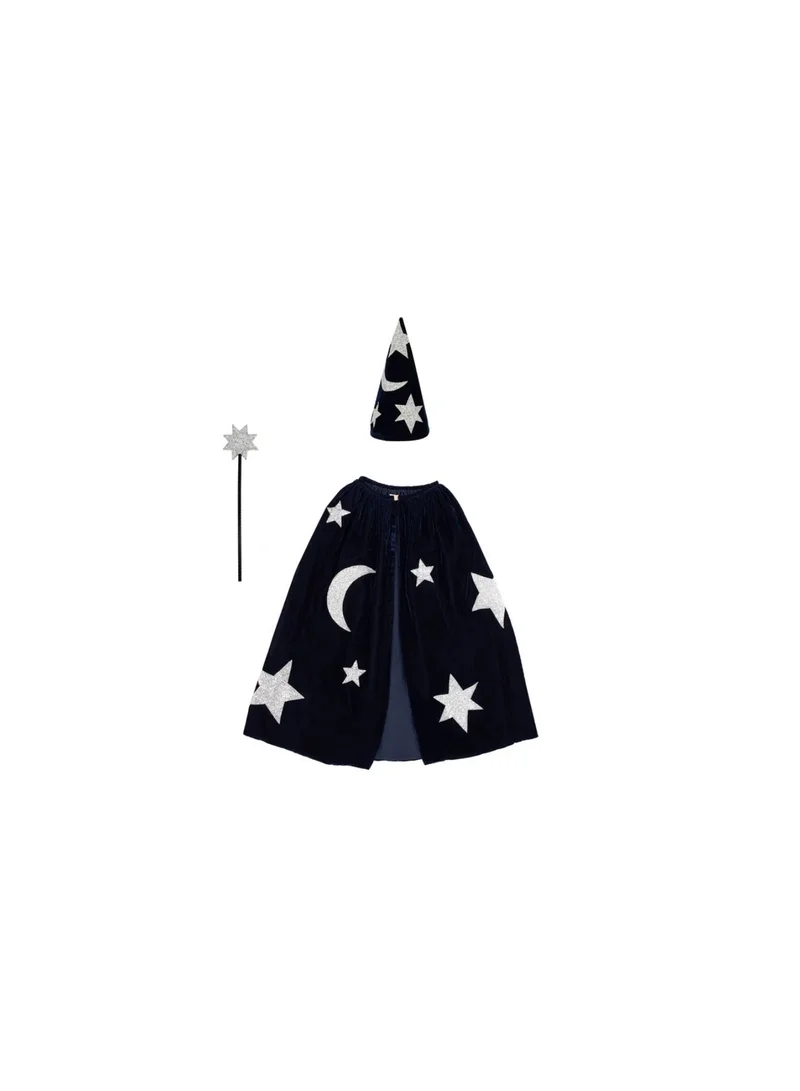 Meri Meri Blue Velvet Wizard Costume