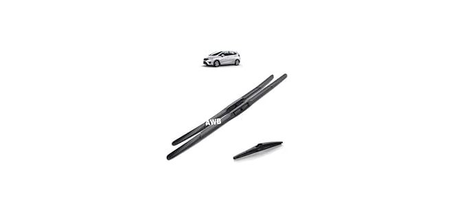 AWB® Hybrid Wiper Blades Front With Rear Wiper Blade Set Compatible with Honda Jazz(Pack of 3) - Image 5
