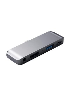 NIBEMINENT Aluminum Type-C Mobile Pro Hub For iPad And Smartphones ,Tablets Space Grey  - Image 1