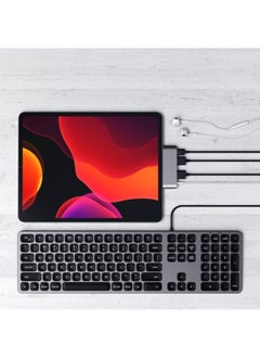 NIBEMINENT Aluminum Type-C Mobile Pro Hub For iPad And Smartphones ,Tablets Space Grey  - Image 4