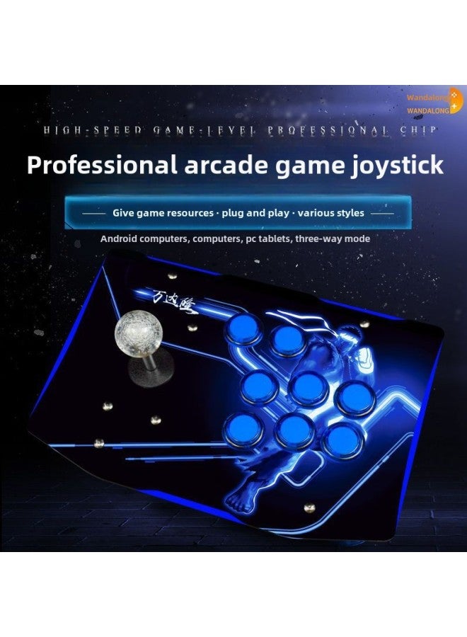 Arcade Rocker Fighting Rocker Computer USB للهاتف المحمول Boxing Emperor 97 Sanhe Rocker Home Game Console-لون المنتج: الإصدار العادي A3 - Image 2