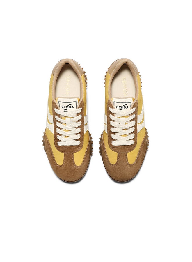 Senda a Women's Training Shoes Spring Autumn Sports Outdoor Casual Xpz01cm5 Yellow Size 36 - Image 2