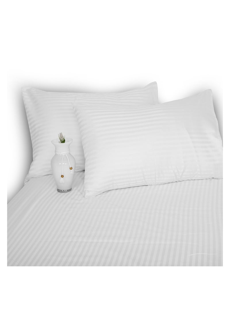Family Bed Steak Bed sheet striped 4 pieces size 180 x 200 cm Model 001 from Family Bed  - Image 2