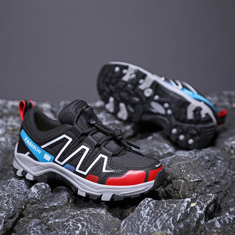 Summer Children'S Outdoor Mountaineering Cross-Country Shoes Mesh Top Casual Sneakers For Boys And Girls - Image 2