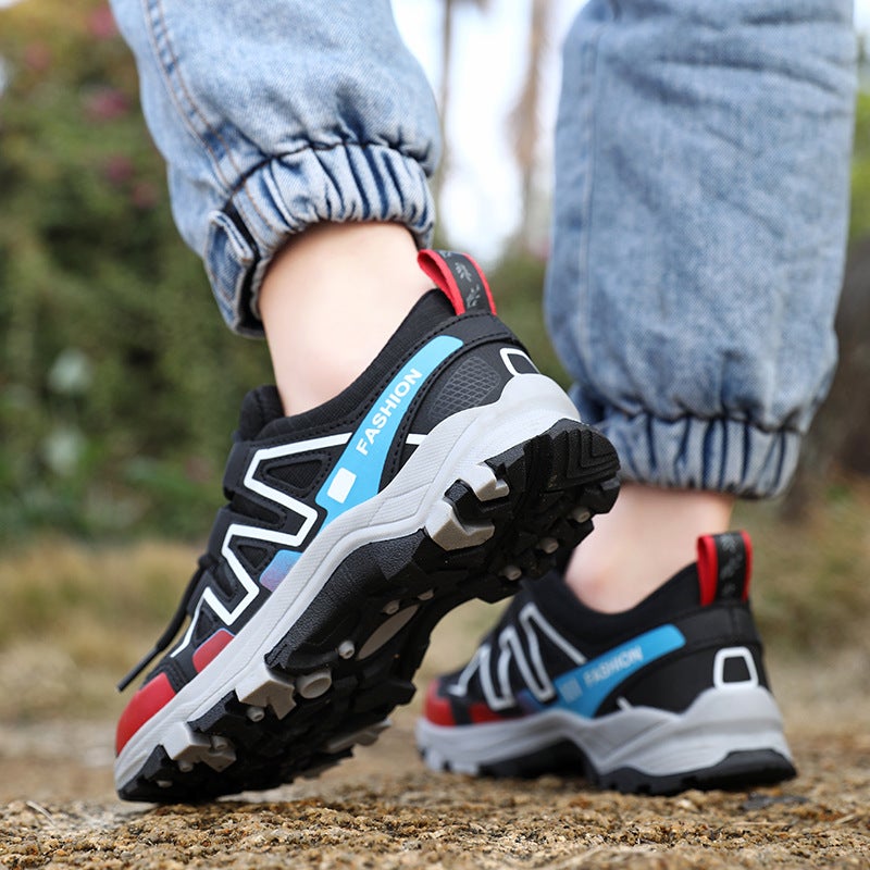 Summer Children'S Outdoor Mountaineering Cross-Country Shoes Mesh Top Casual Sneakers For Boys And Girls - Image 4