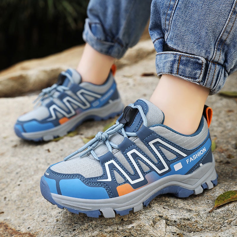 Summer Children'S Outdoor Mountaineering Cross-Country Shoes Mesh Top Casual Sneakers For Boys And Girls - Image 5