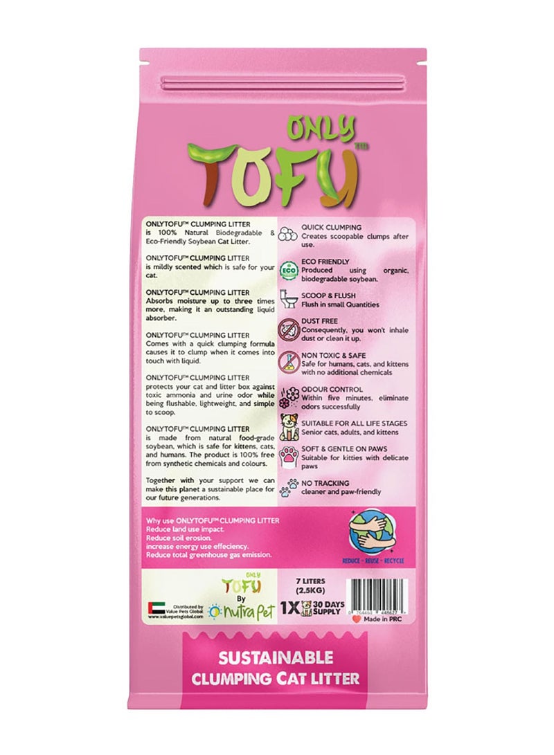 NUTRAPET Nutrapet Tofu Clumping Cat Litter Original Sticks - 7 Liters - Image 2