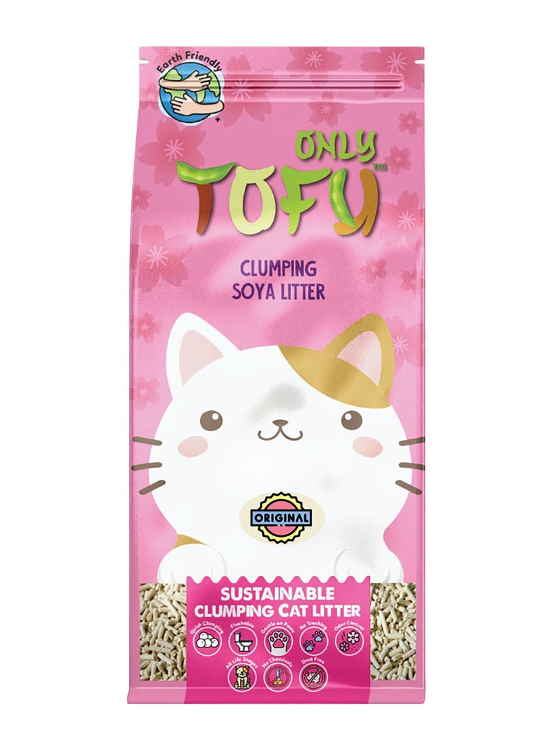 NUTRAPET Nutrapet Tofu Clumping Cat Litter Original Sticks - 7 Liters - Image 1