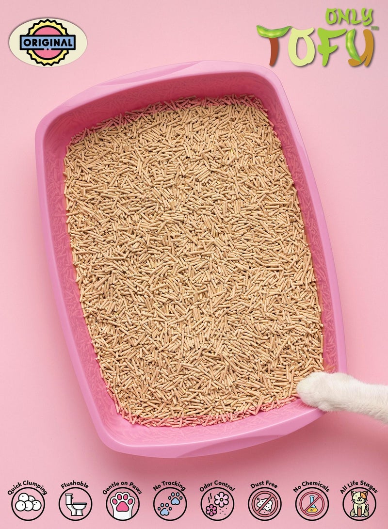 NUTRAPET Nutrapet Tofu Clumping Cat Litter Original Sticks - 7 Liters - Image 5