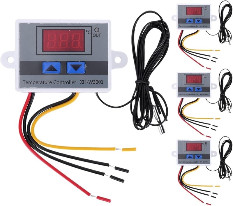 Thermostat Control Switch XH-W3001 Digital Temperature Control Switch 12V/24V/110-220V/220V Microcomputer Temperature Controller(110v-220v 1500w) - Image 3