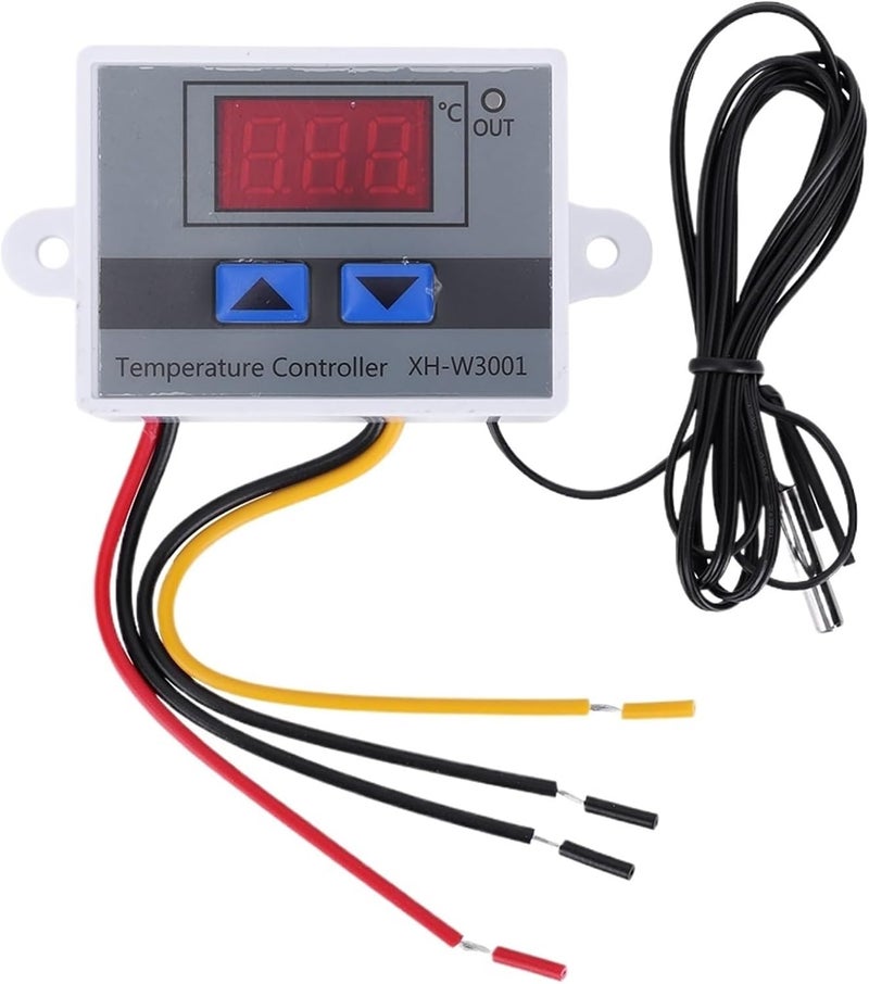 Thermostat Control Switch XH-W3001 Digital Temperature Control Switch 12V/24V/110-220V/220V Microcomputer Temperature Controller(110v-220v 1500w) - Image 1