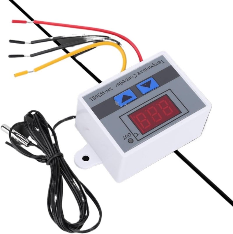Thermostat Control Switch XH-W3001 Digital Temperature Control Switch 12V/24V/110-220V/220V Microcomputer Temperature Controller(110v-220v 1500w) - Image 4