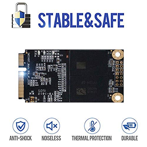 Dogfish SSD Msata 128GB Internal Solid State Drive Mini Sata Disk Drive High Performance Hard Drive for Desktop Laptop Notebook (MSATA, 128GB) - Image 4